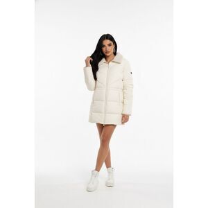 DKNY white Puffer Coat size XXL
